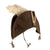 Original U.S. 1820s Army Officer Chapeau-Bras Collapsible Bicorn Hat with White Plume Original Items