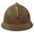 Original French WWII North African Zouave M26 Adrian Helmet in Scarce Large Size - Full Liner