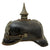 Original Imperial German WWI Bavarian EM/NCO M1915 Pickelhaube Spiked Helmet Marked to 11th Infantry Regt. - Size 58 Original Items