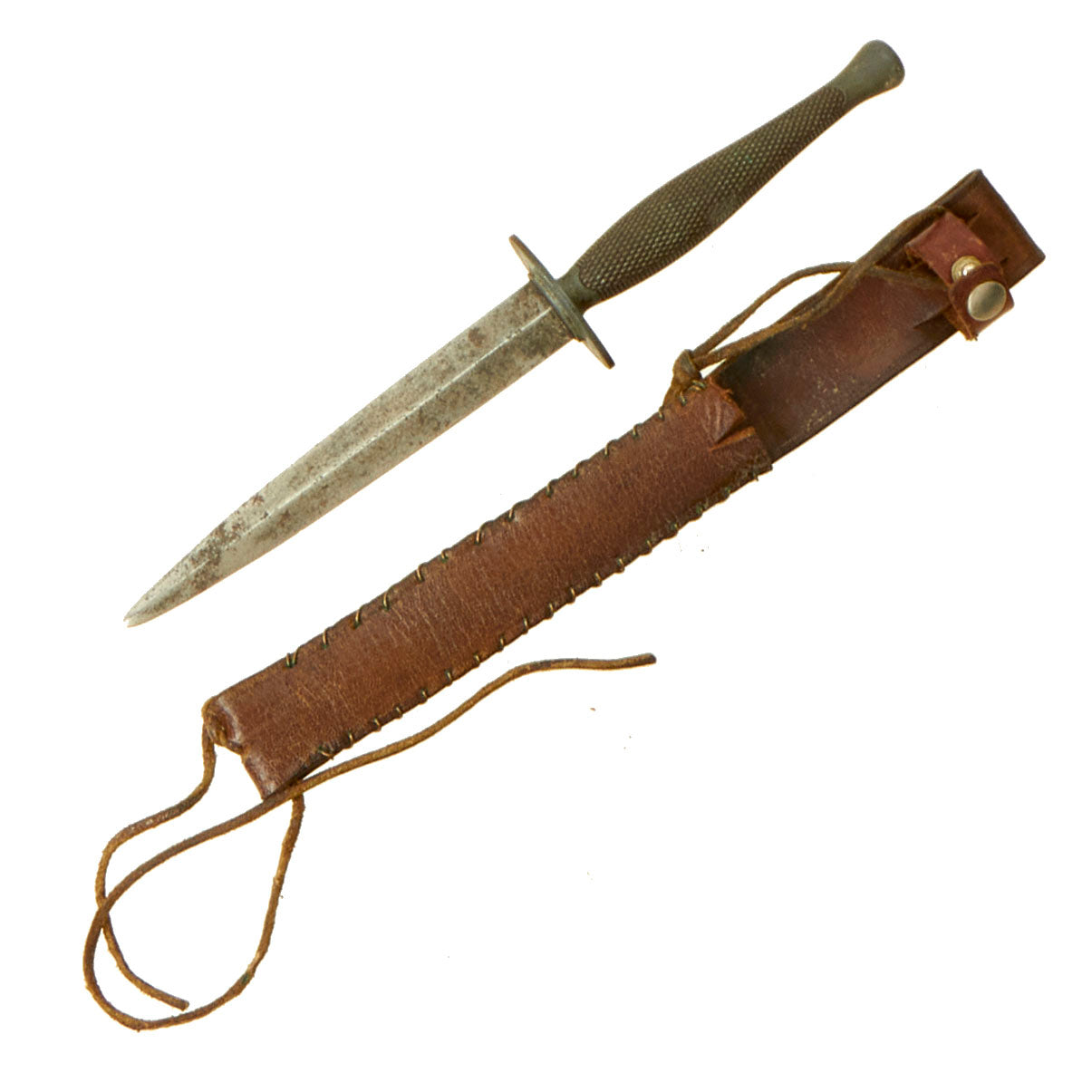 Sold at Auction: WW2 RAIDER STILETTO FIGHTING KNIFE COMMANDO DAGGER