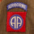 Original U.S. WWII 82nd Airborne Division Headquarters Ike Jacket Named to Private Roger Montanye With Overseas Cap and Documents Original Items