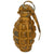 Original French WWI Cutaway F1 Hand Grenade with Billant Modèle 1916 B Fuse - Inert Original Items