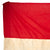 Original German Pre-WWII National Tri-Color Long Banner Flag - 46" x 108” Original Items