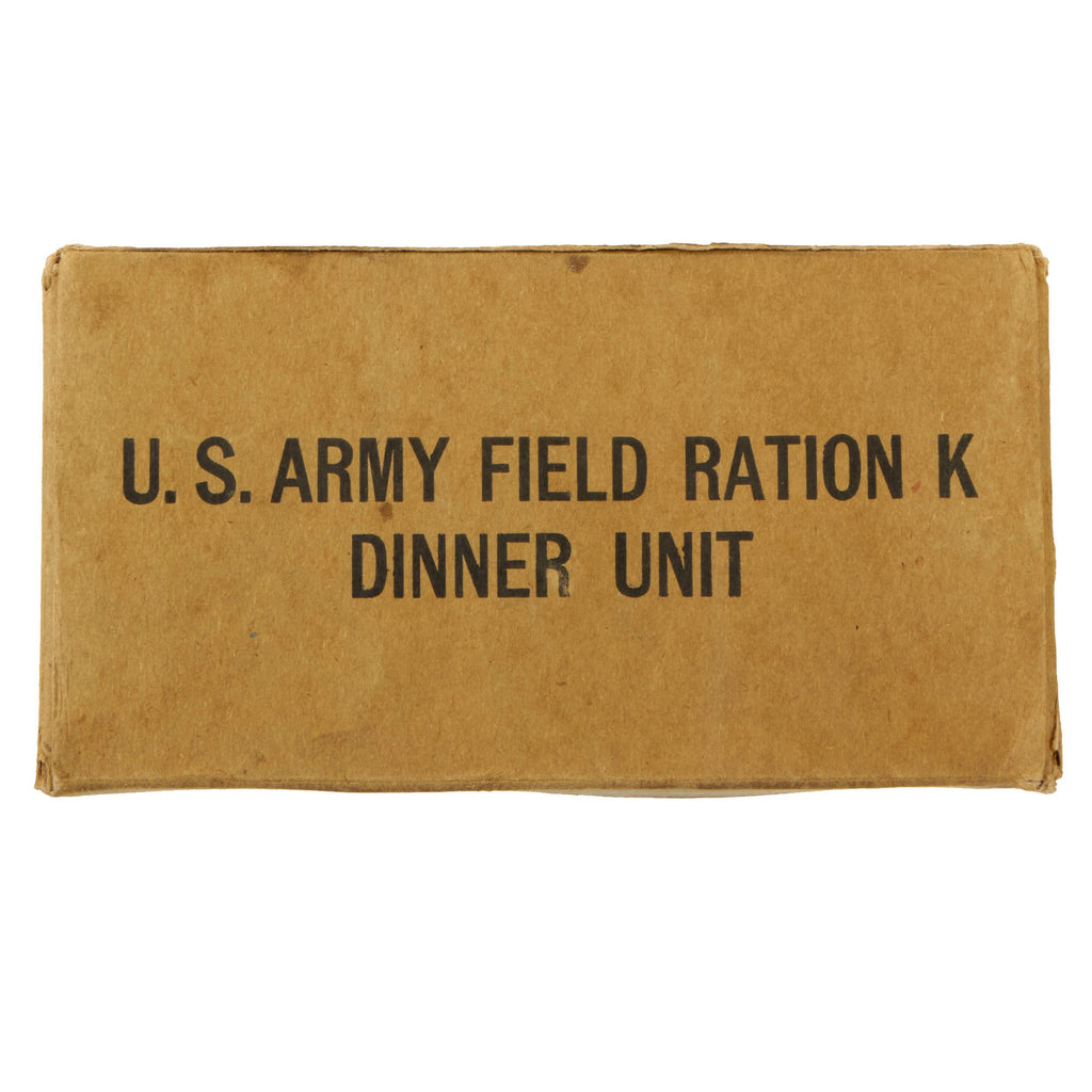 Original U.S. WWII Early War Unissued K Ration Breakfast Unit by Wm. Wrigley Jr. Company Original Items