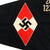 Original German WWII League of German Girls BDM Unit Marked Pennant - HJ Youth - 22" x 38" Original Items