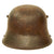 Original Imperial German WWI M16 Stahlhelm Army Helmet Shell M17 Liner Band - marked ET64 Original Items