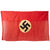 Original German WWII 29th Infantry Division USGI Captured & Signed NSDAP Double Sided Political Flag - 45" x 72" Original Items