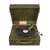 Original U.S. WWII U.S. Army Phonograph Player by Boetsch Brothers with 1947 U.S. Special Services Cowboy Medley Record