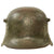 Original German WWII M18 Transitional Heer Army Double Decal Helmet with Interwar Liner & Chinstrap - Stamped "Bell" L64 Original Items