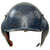 Original U.S. WWII USAAF Bomber Crew M5 Steel FLAK Helmet Repainted Blue with Air Force Insignia