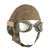 Original WWII German 1939 Luftwaffe LKP S101 Summer Pilot Flying Helmet with Earphones & Goggles