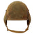 Original U.S. WWII USAAF Bomber Crew M3 Steel FLAK Helmet with Painted U.S. Army & Medic / Cross Symbols - Full Liner & Chinstrap