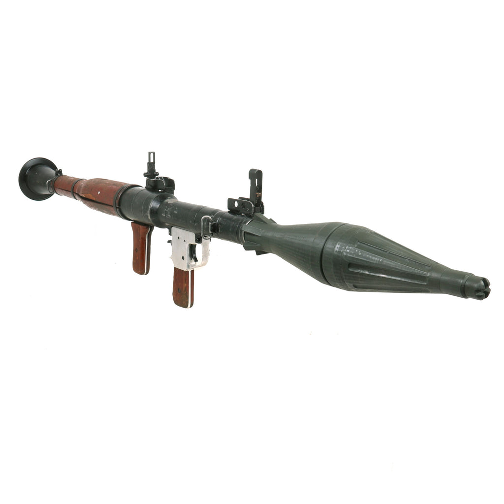 Original Soviet Cold War RPG-7V Rocket Propelled Grenade Inert Launcher RPG with Inert Replica Round