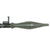 Original Soviet Cold War RPG-7V Rocket Propelled Grenade Inert Launcher RPG with Inert Replica Round