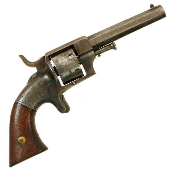 Original U.S. Civil War Bacon Manufacturing Co. .32 Rimfire Pocket Revolver - Matching Serial 231