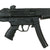 Original U.S. Contemporary Law Enforcement ASP Red MP5 Training Dummy Gun Painted Black Original Items