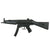 Original U.S. Contemporary Law Enforcement ASP Red MP5 Training Dummy Gun Painted Black