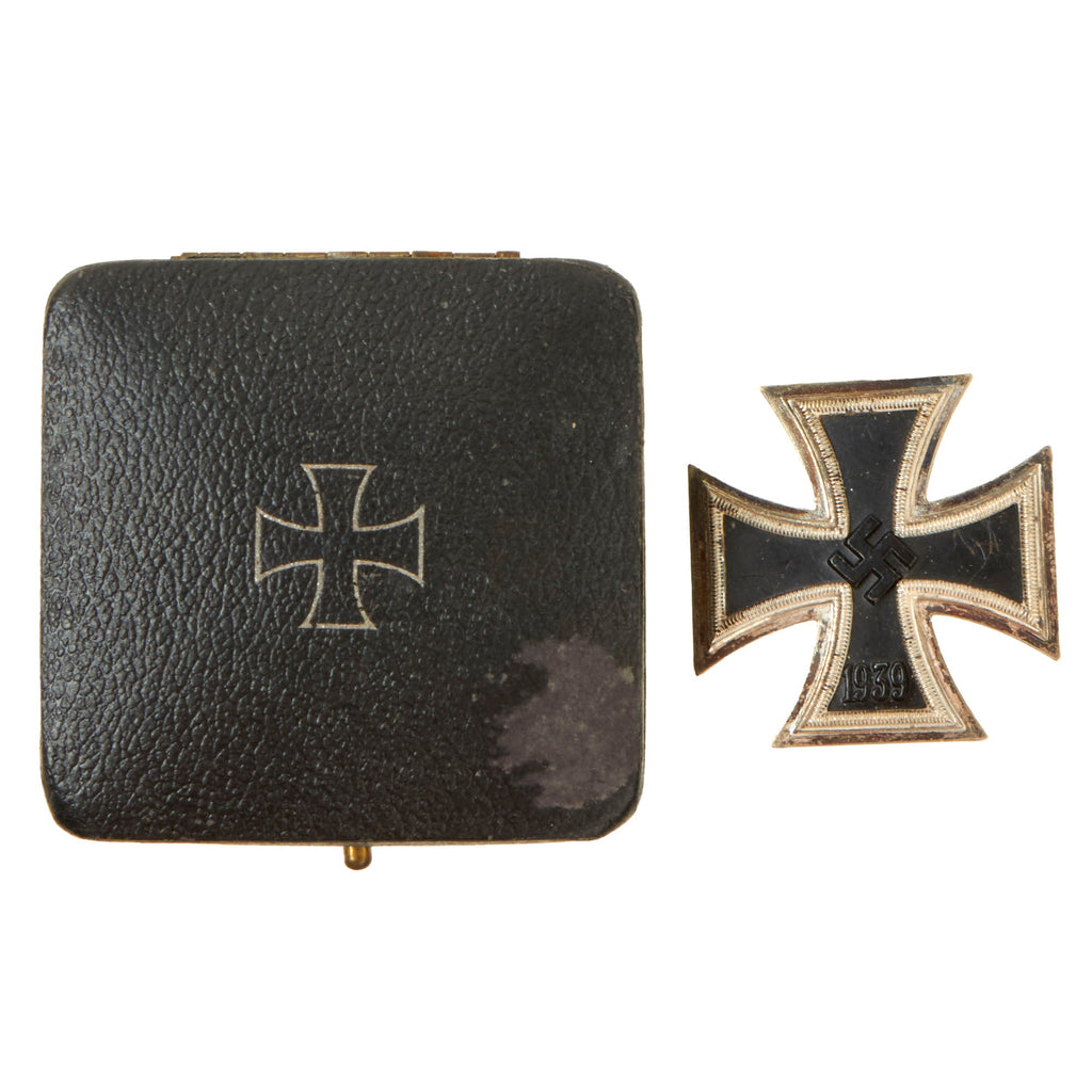 Original Excellent German WWII Cased Iron Cross First Class 1939 by Friedrich Orth of Vienna - EKI Original Items