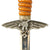 Original WWII German Miniature "Salesman's Sample" 2nd Model Luftwaffe Dagger Marked to Chain Manufacturer by SMF with Scabbard