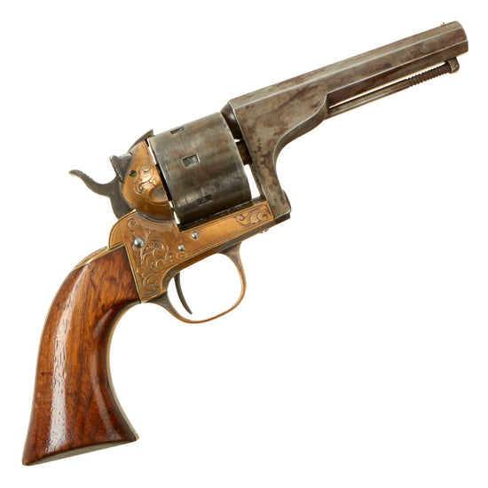 Original U.S. Civil War Moore 1860 Patent .32RF "Belt" Revolver Serial 5271 - As used by Cole Younger during Northfield Bank Robbery Original Items