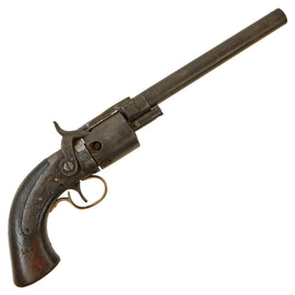 Original Rare U.S. Massachusetts Arms Company Wesson & Leavitt Patent .31cal Percussion Belt Revolver - Serial 261