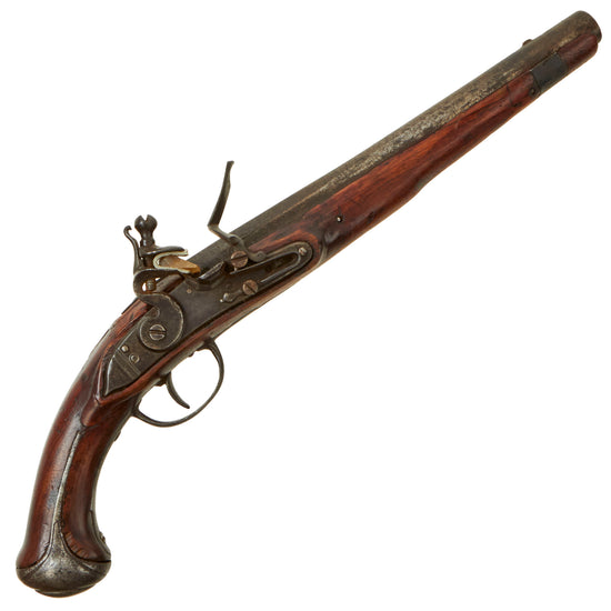 Original 18th Century German or Northern European Iron Mounted Flintlock Horse Pistol - circa 1720 - 1740