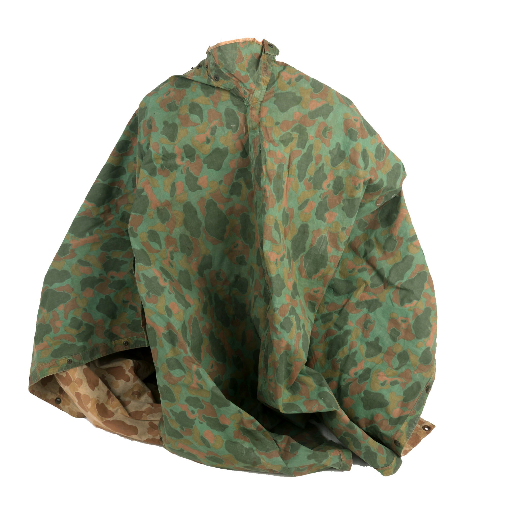 Original U.S. WWII USMC “M-1942 Reversible Spot Pattern” Camouflage Ra –  International Military Antiques