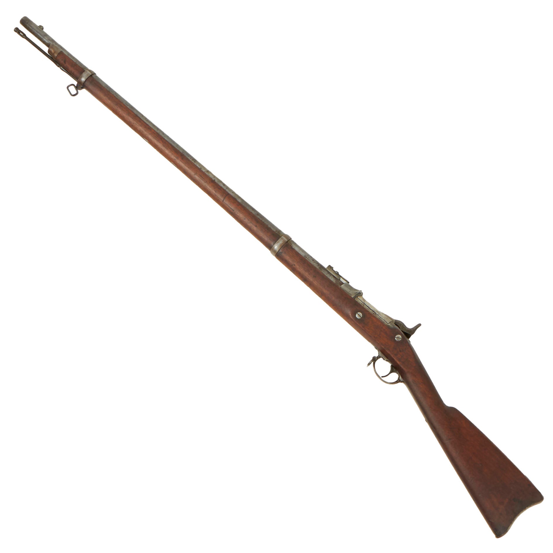 Original U.S. Civil War Springfield M-1863 Rifle Converted to M-1870 S ...