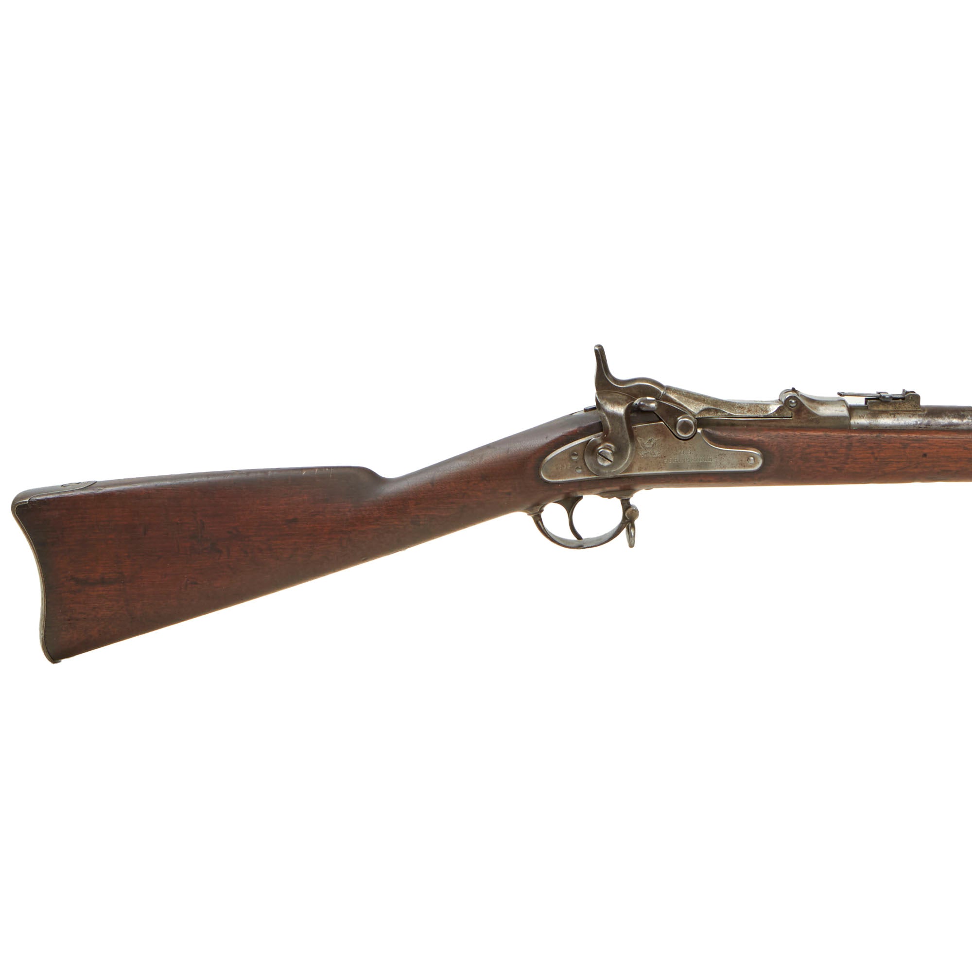 Original U.S. Civil War Springfield M-1863 Rifle Converted to M-1870 S ...