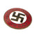 Original German NSDAP Party Enamel Buttonhole Membership Badge by Ferdinand Wagner of Pforzheim - RZM M1/8 Original Items