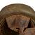 Original Imperial German WWI M16 Stahlhelm Helmet with Panel Camouflage Paint and Leather Liner - Marked G62