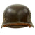 Original Rare German WWII Army Heer M35 Double Decal Helmet with 1939 Dated 58cm Liner & Chinstrap - Stamped SE66 Original Items