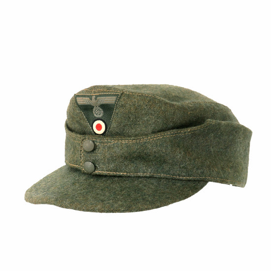 Original German WWII M43 Heer Army Feldmütze Field Cap with Faded RBNr. Markings - Size 59 Original Items