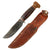 Original U.S. WWII RH PAL 34 “Boy Scout” Fighting Knife with Correct Leather Scabbard Original Items