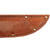 Original U.S. WWII Era Expert Knife With Named Leather Belt Sheath by Marble Arms of Gladstone, Michigan Original Items