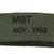 Original U.S. Korean War M1 Garand Web Sling - MRT Dated November 1952