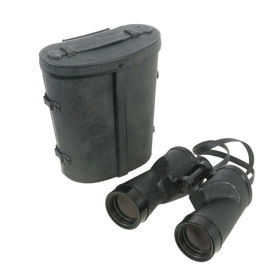 Original WWII U.S. Marine Corps Mark 28 Binoculars 7x50 in Original Case by Bausch & Lomb - Dated 1944 Original Items