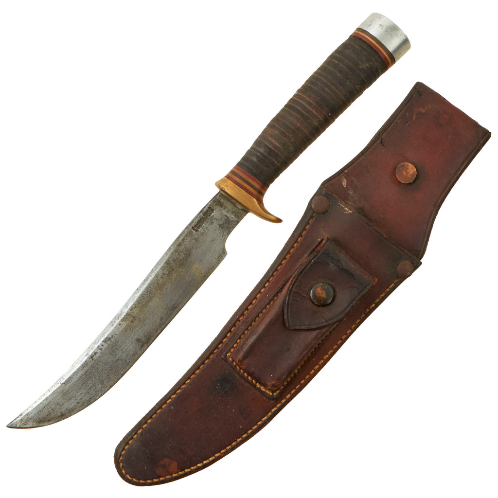 Original U.S. Vietnam War Era Randall Model 3 “Hunter” Fighting Knife with Original Sheath Original Items