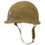 Original U.S. Vietnam War M1 Helmet with Lt. Colonel Insignia & Named Liner - LTC Stout