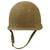 Original U.S. Vietnam War M1 Helmet with Lt. Colonel Insignia & Named Liner - LTC Stout