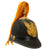 Original U.S. Indian Wars 3rd Pattern 1881 Federal Cavalry Parade Helmet With Plume Original Items