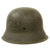 Original German WWII Named No Decal Army Heer M42 Helmet with 59cm Liner & Chinstrap - hkp66 Original Items