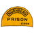 Original U.S. Post-WWII Nürnberg Trials Prison Cook Semi-Circle Yellow Prisoner Uniform Patch - 6 x 9½”