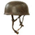 Original German WWII Early M-38 Luftwaffe Fallschirmjäger Paratrooper Helmet with Complete 59cm Liner and Chinstraps - ET71 Original Items