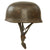 Original German WWII Early M-38 Luftwaffe Fallschirmjäger Paratrooper Helmet with Complete 59cm Liner and Chinstraps - ET71 Original Items