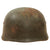 Original German WWII Single Decal M-38 Luftwaffe Fallschirmjäger Paratrooper Helmet with Relic Liner - ET68