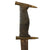 Original U.S. WWII Theater Made African-Style Fighting Knife Named to 85th Infantry Division Sergeant with Custom Scabbard & .303 Cartridge Crossguard & Pommel