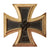 Original German WWII Vaulted Iron Cross First Class 1939 by Paul Meybauer of Berlin - EKI