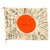 Original Japanese WWII Hand Painted Silk Good Luck Flag Named To Mr. Kenichi Suzuku with Translation - 28” x 37”