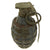 Original U.S. Pre-WWII Inert Early MkII Pineapple Fragmentation Grenade With M10A3 Fuze Original Items